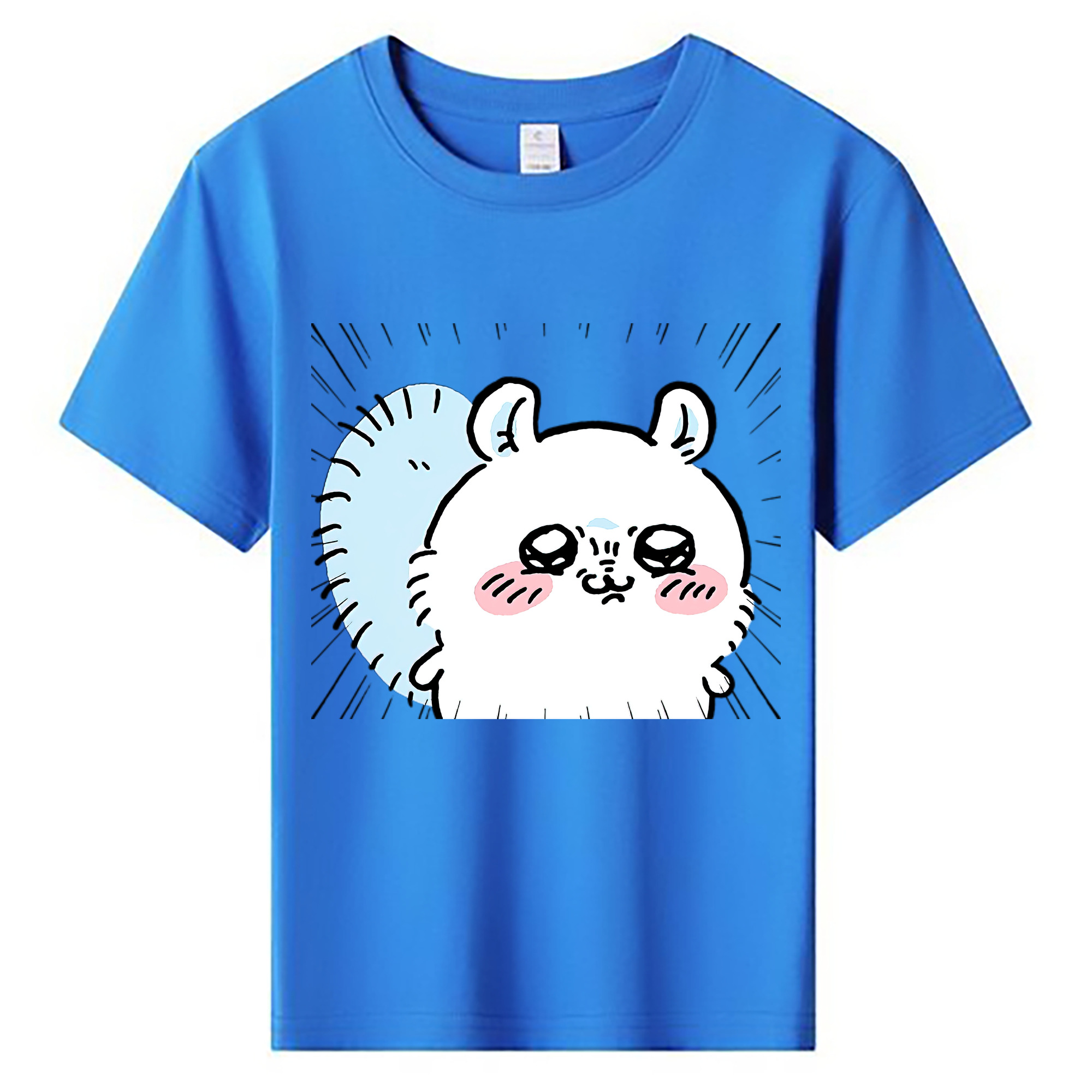 （画像用） ちいかわ モモンガ Chii-kawa Momonga 綿100％キッズTシャツ（フロントプリント）